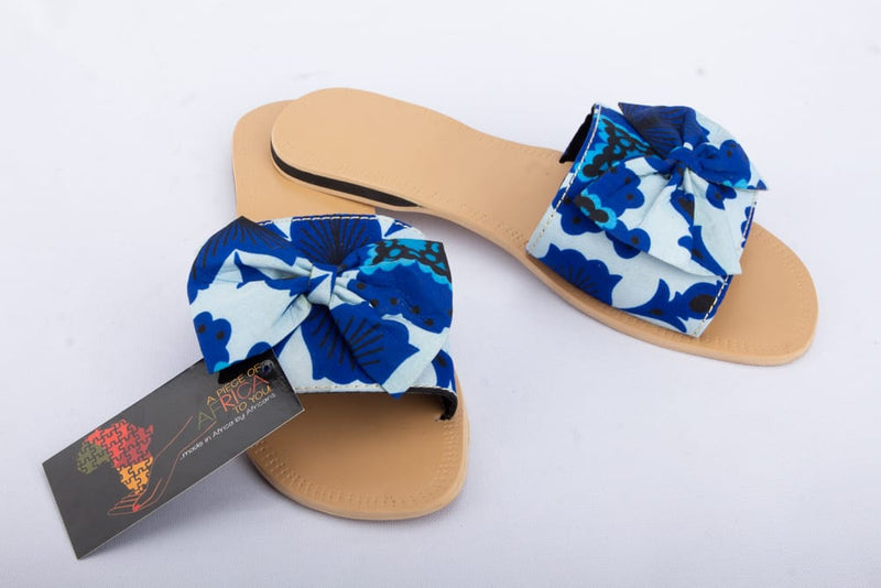 The KUBOLOR Ankara Slippers