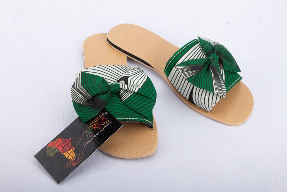 The KUBOLOR Ankara Slippers