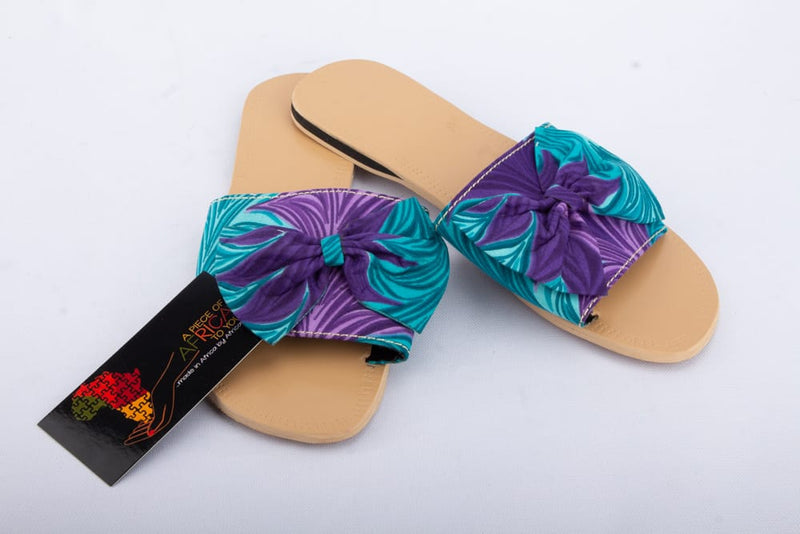 The KUBOLOR Ankara Slippers