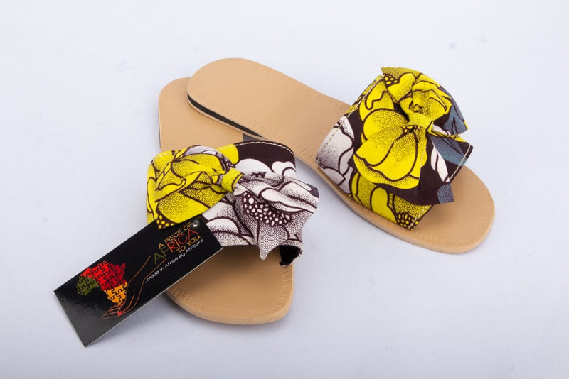 The KUBOLOR Ankara Slippers