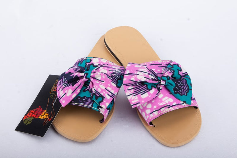 The KUBOLOR Ankara Slippers