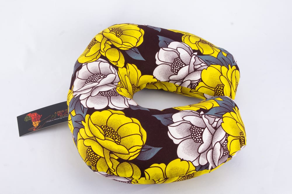 Ankara African Print Style Travel Neck Pillow