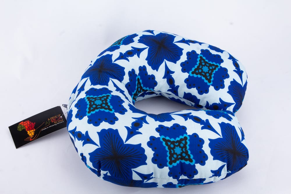 Ankara African Print Style Travel Neck Pillow
