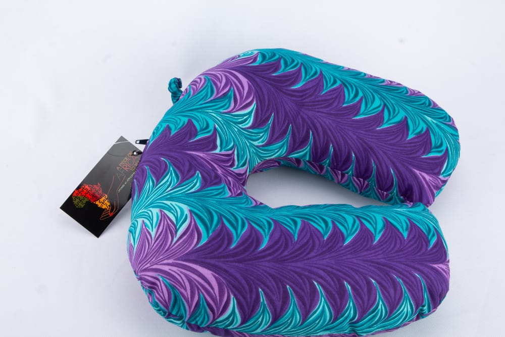 Ankara African Print Style Travel Neck Pillow