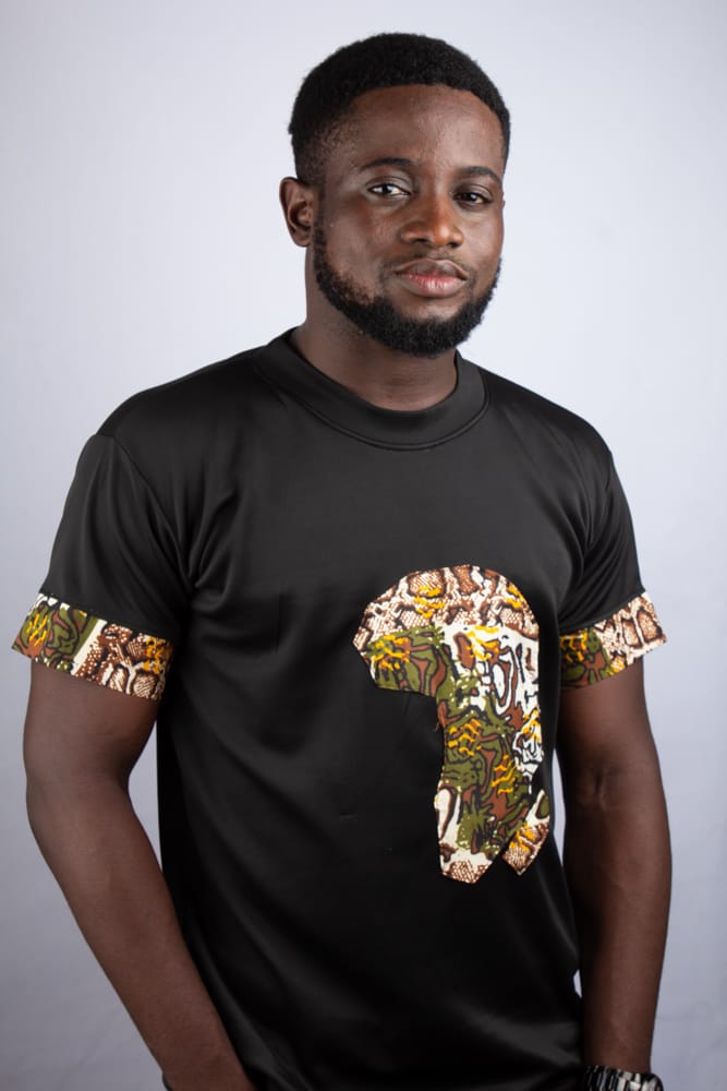 The SINCERE Africa Shape Patchwork T-Shirt (Unisex)